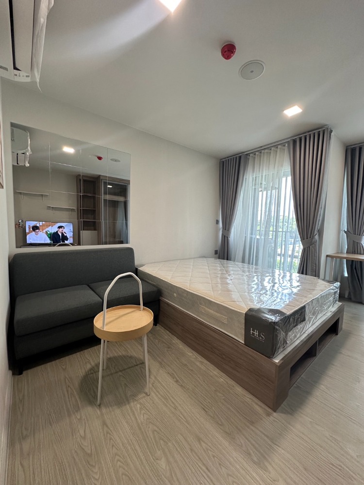 For RentCondoPathum Thani,Rangsit, Thammasat : 𝗞𝗮𝘃𝗲 𝗧𝗼𝘄𝗻 𝗜𝘀𝗹𝗮𝗻𝗱 Landmark Condo, Bangkok University, Rangsit #Condo for university students, wow! Room size 22.64 sq m, Building B, 3rd floor, rental fee 12,000 baht/month