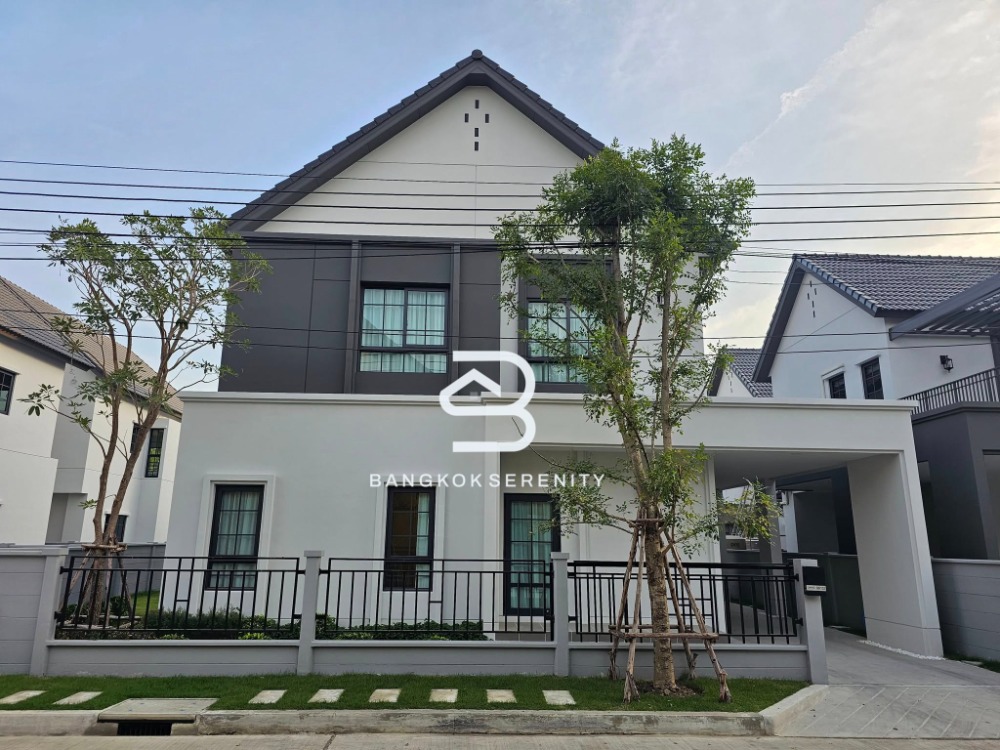 ให้เช่าบ้านบางนา แบริ่ง ลาซาล : New house for rent at Centro Bangna