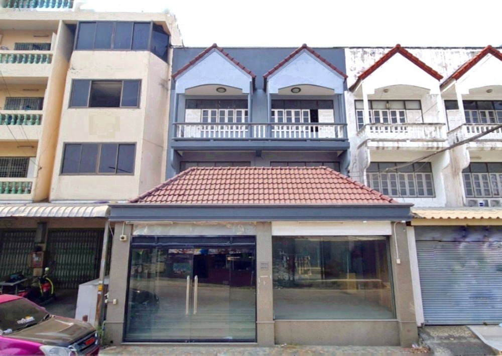 For SaleHome OfficeVipawadee, Don Mueang, Lak Si : For sale: 3-storey, 2-unit home office next to Grand Canal Village, near Don Mueang Airport