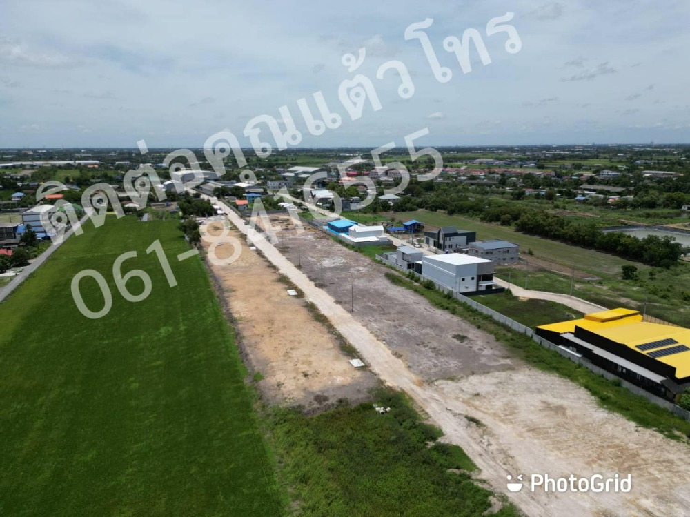 For SaleLandNonthaburi, Bang Yai, Bangbuathong : Land for sale, ready to build a factory, warehouse, storehouse. For more information, call 061-8416555.