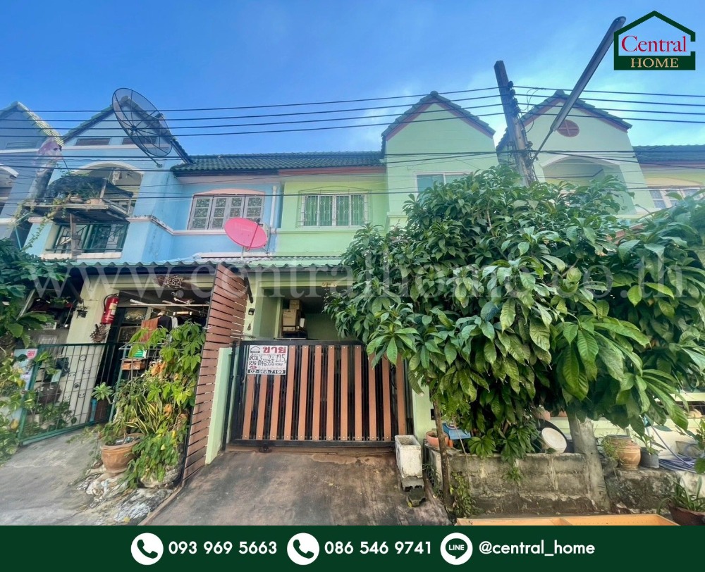 For SaleTownhouseLadkrabang, Suwannaphum Airport : Townhouse Panasan Villa 10 Suan Luang