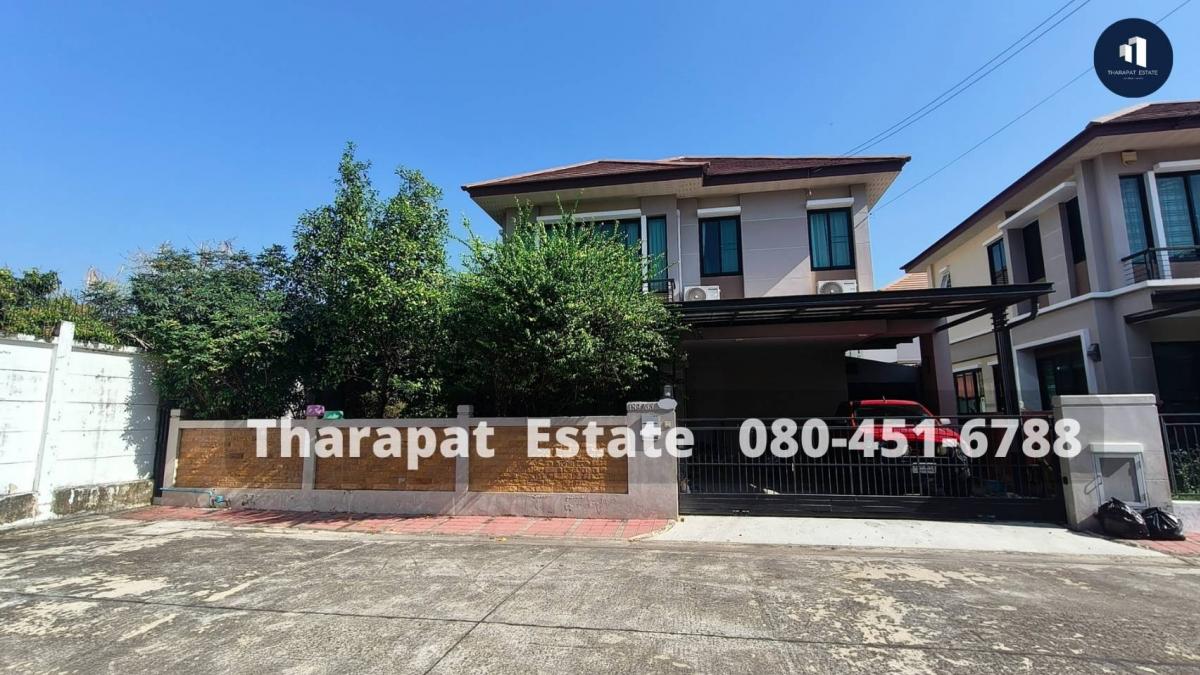 For SaleHouseRama5, Ratchapruek, Bangkruai : [For Sale] Single house Ratirom Fifth Ratchapruk-Pinklao (Ratirom Fifth Ratchapruk-Pinklao) near Ratchapruk Road, only 1 kilometer behind Central West Ville shopping mall.