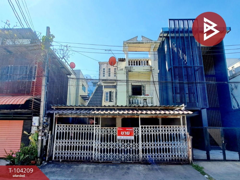 For SaleHouseLadkrabang, Suwannaphum Airport : For sale: 3-storey twin house, Soi Bamrungtham, area 34 sq m, Prawet, Bangkok