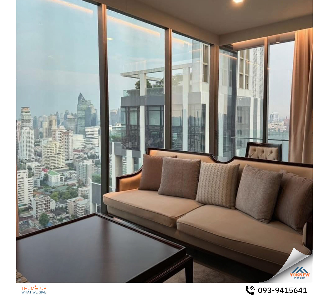 For RentCondoSukhumvit, Asoke, Thonglor : Celes Asoke🏆 Luxurious 3-bedroom Penthouse, high floor, stunning view, near BTS & MRT Asoke, rent only 250K! 💰✨