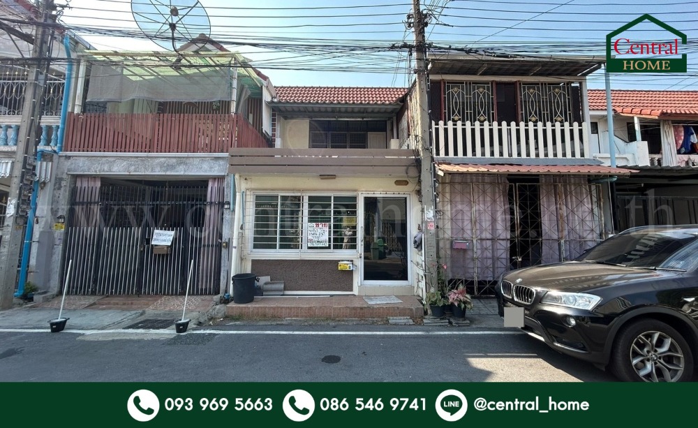 For SaleTownhouseNonthaburi, Bang Yai, Bangbuathong : Townhouse, Phra Pin 3 Village, Bang Yai, fully extended