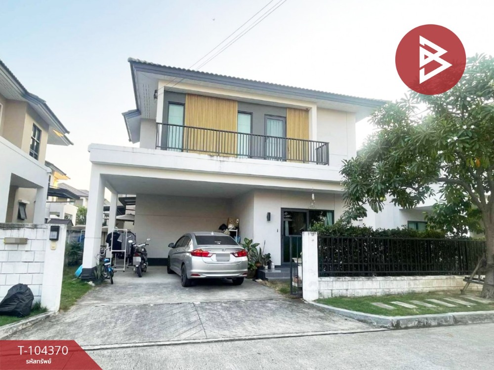 For SaleHouseLadkrabang, Suwannaphum Airport : Single house for sale, Centro Village, On Nut-Suvarnabhumi, Samut Prakan