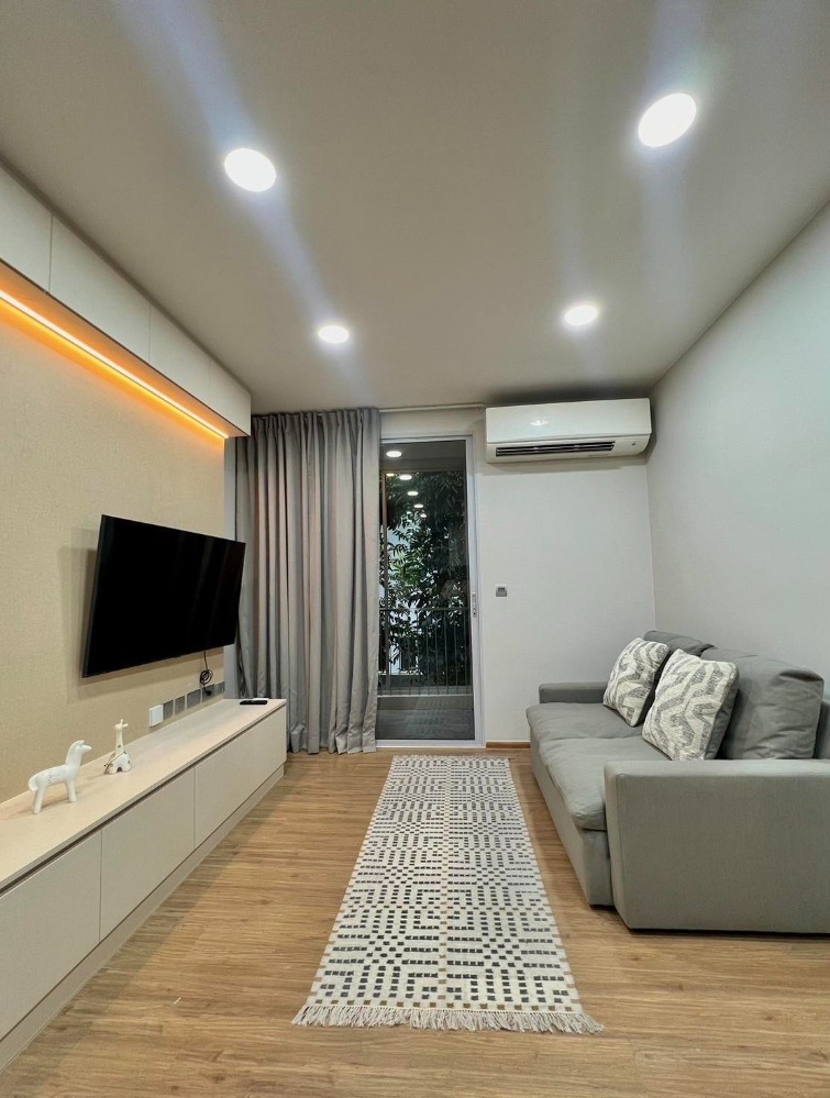 For RentCondoSukhumvit, Asoke, Thonglor : Condo for rent Q Prasarnmit (Q Prasarnmit‎) MRT Sukhumvit, rental price 45,000.00 baht/month, 2 bedrooms, 2 bathrooms, 60 sq m., 2nd floor