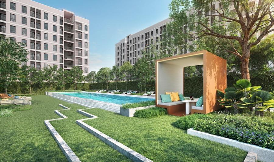 For SaleCondoOnnut, Udomsuk : ⭐New condo near the city, only 1.79 million baht⭐GOOD DAY Sukhumvit 93 near BTS Bang Chak, with shuttle bus service