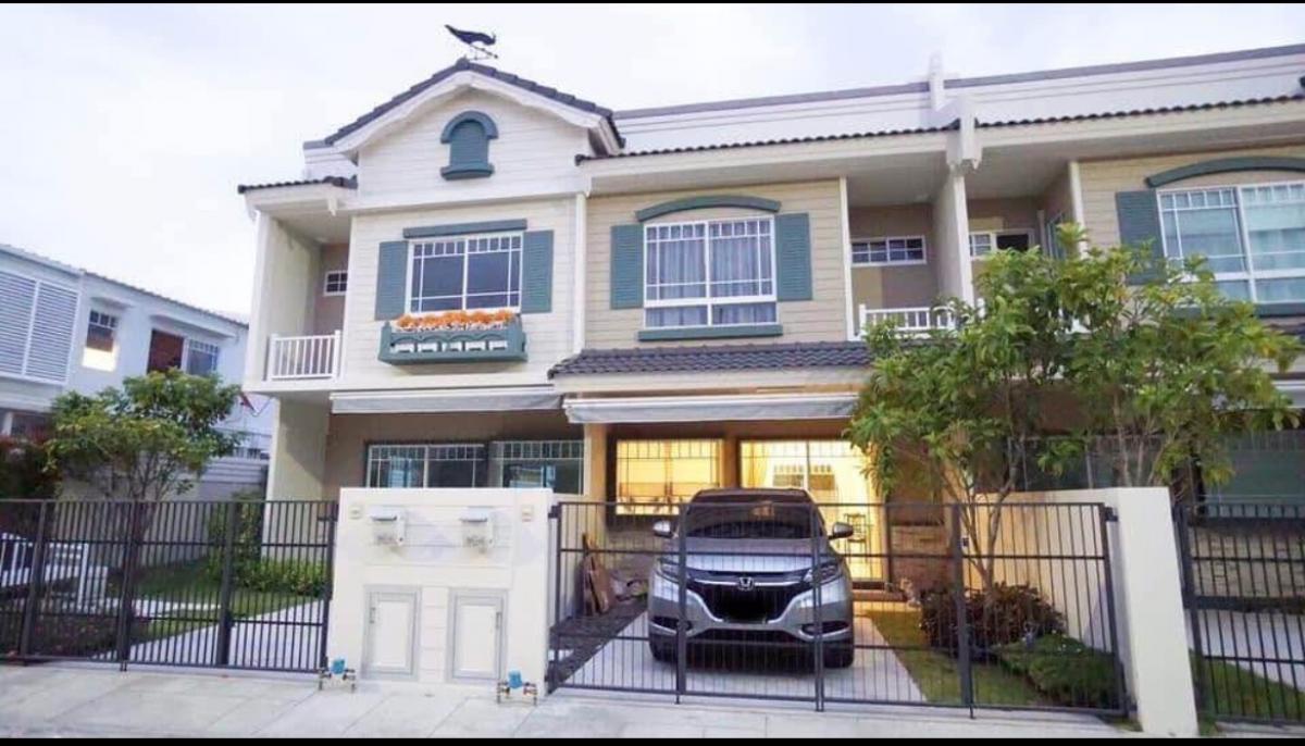 For RentTownhomeSamut Prakan,Samrong : For rent: Townhome Indy Bangna Km.7, house in good condition, beautiful, ready to move in