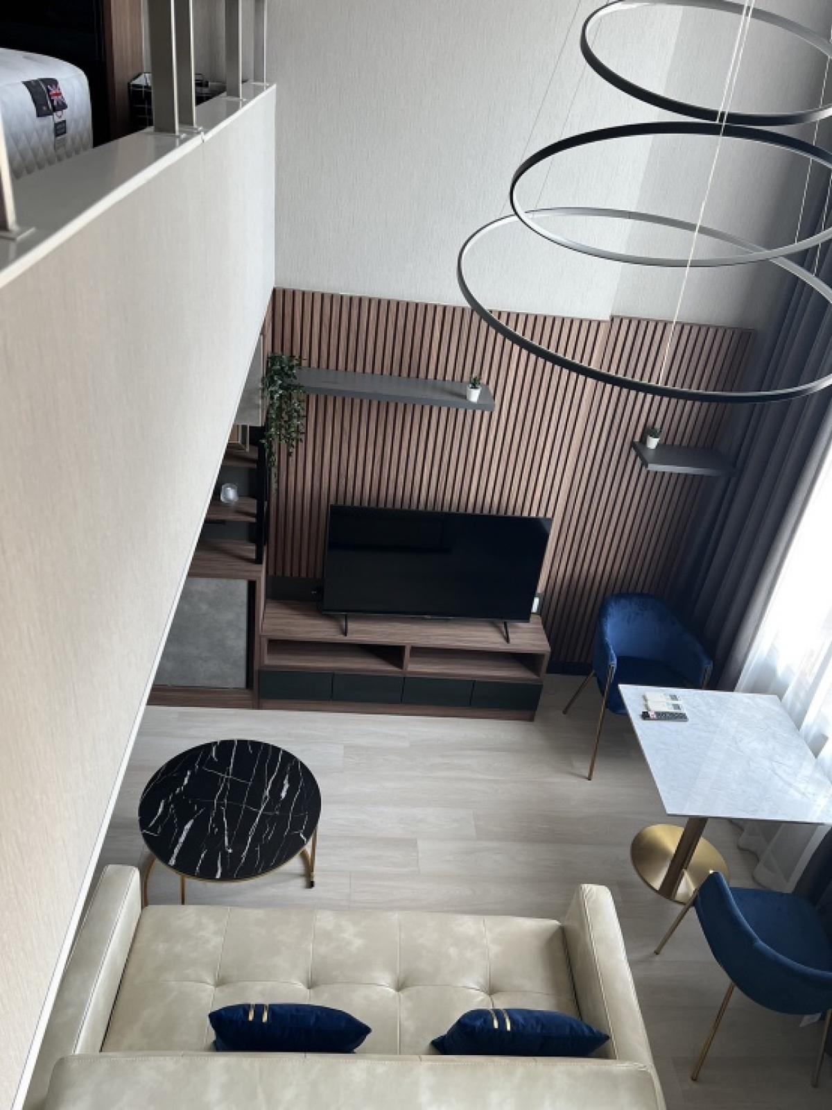 For RentCondoSathorn, Narathiwat : Condo for rent 🔥 Knightsbridge Prime Sathorn 🔥 24th floor 🔥 Size 37 sq m 🔥 Unblocked view 🔥 Fully furnished 🔥 Ready to move in 15 Feb 🔥 R301-3