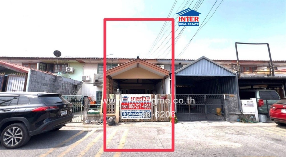 For SaleTownhouseNawamin, Ramindra : 2-storey townhouse, 20 sq m, Kaosaenha Village, Sai Mai 23, near BTS Kapo Station, Soi Sai Mai 23, Phahonyothin Road, Sai Mai District, Bangkok