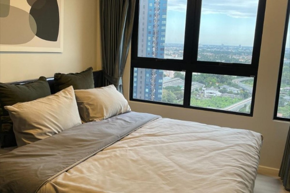 For RentCondoBang kae, Phetkasem : Condo for rent, The Key MRT Phetkasem 48 [THE KEY MRT Phetkasem 48] Beautiful room, good price, convenient travel, fully furnished, ready to move in immediately, make an appointment to view the room.