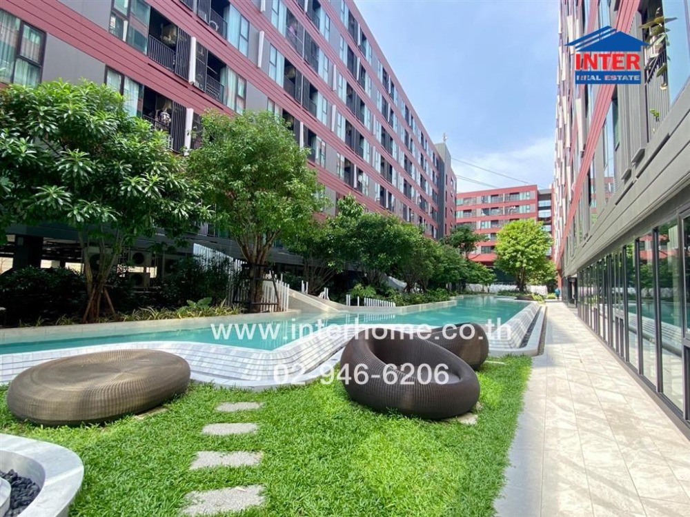 For SaleCondoPathum Thani,Rangsit, Thammasat : Condominium 24.21 sq.m. KFTU Condominium near Thammasat University, Rangsit Center, Phahonyothin Road, Chiang Rak Road, Khlong Luang, Pathum Thani