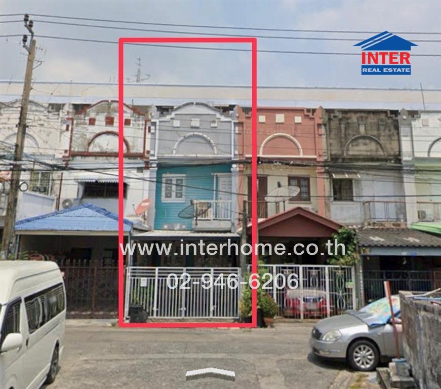 For SaleTownhouseNawamin, Ramindra : 2-storey townhouse, 17 sq m, Krungthong Village 4, Soi Nawamin 111, Intersection 2, Nawamin Road, Kaset-Nawamin Road, Bang Kapi District, Bangkok