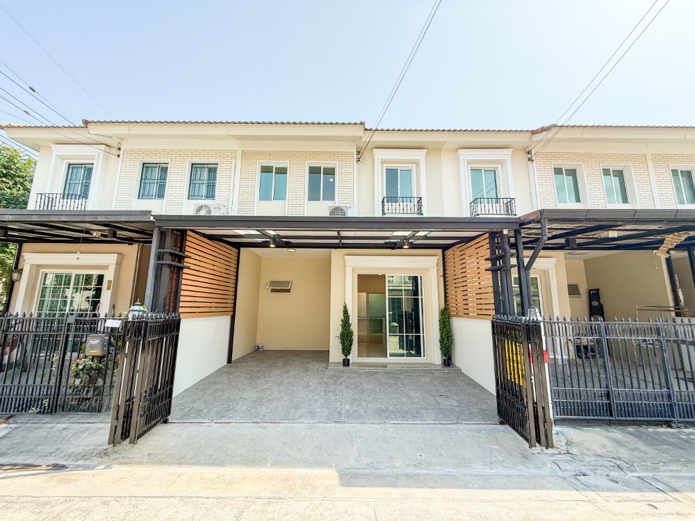 For SaleTownhouseRama5, Ratchapruek, Bangkruai : Townhouse for sale, Pruksa Ville 98 Nakhon In-Sirindhorn, near Pinklao and expressway, Rama 5 Bridge location