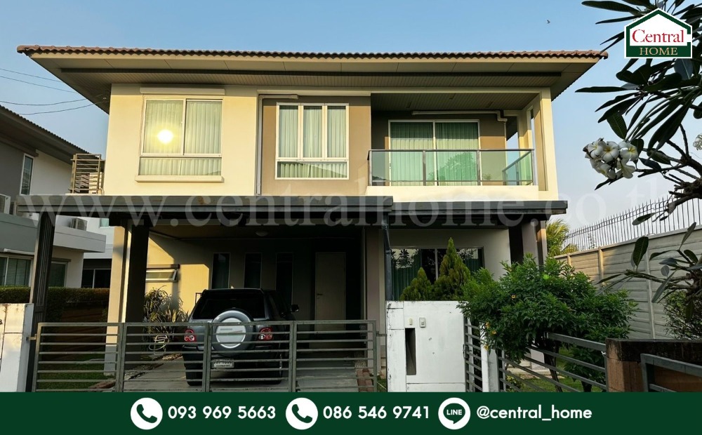 For SaleHousePathum Thani,Rangsit, Thammasat : Single house, Habitia Bond Ratchaphruek 345