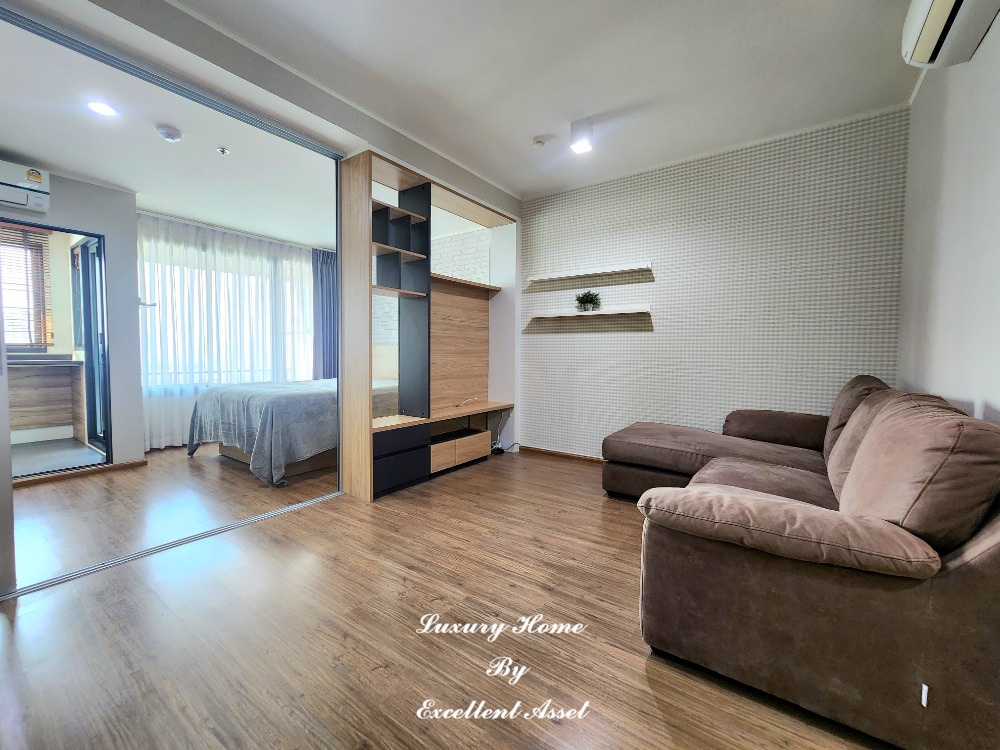 For SaleCondoRama3 (Riverside),Satupadit : ✨️Four Seasons✨️ Condo U Delight Rama 3 U Delight Residence Rama 3, 25th floor, size 41 sq m., 1 bedroom, 1 bathroom, river view / Rama 9 Bridge view, beautiful room, decorated, ready to move in 🔥