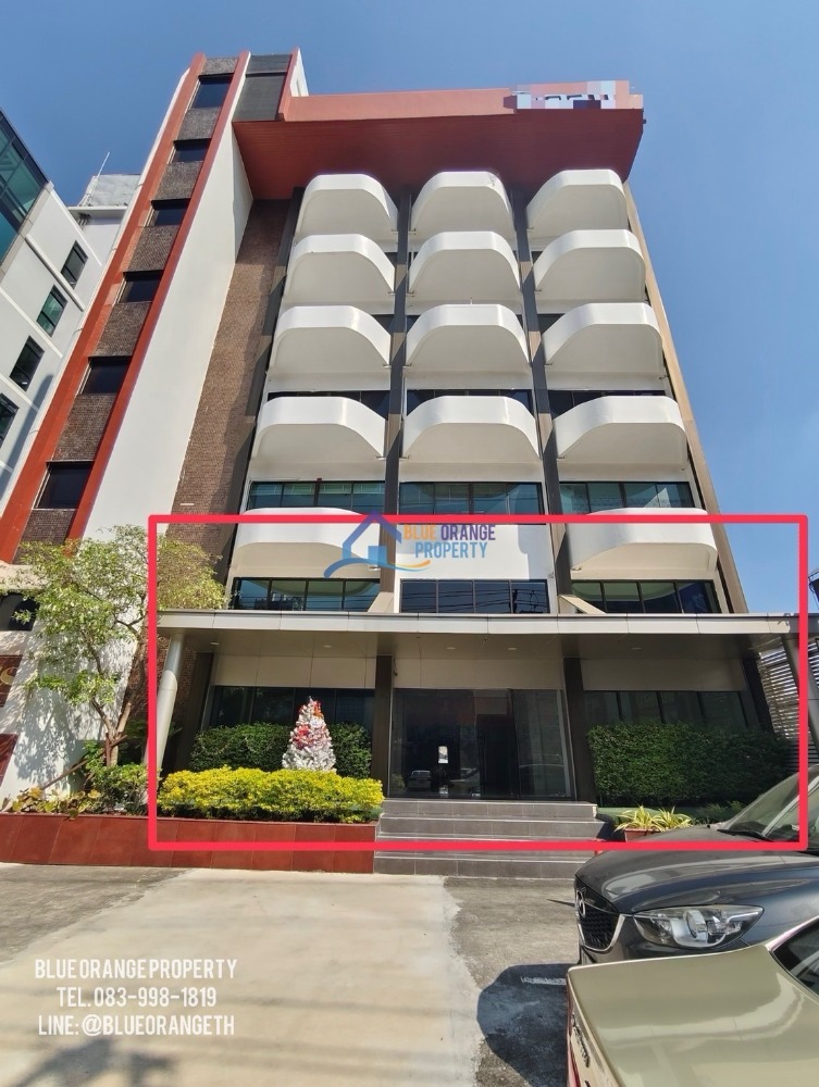 For RentOfficeVipawadee, Don Mueang, Lak Si : Showroom/Office for rent ground floor, on the main road, Vibhavadi Rangsit