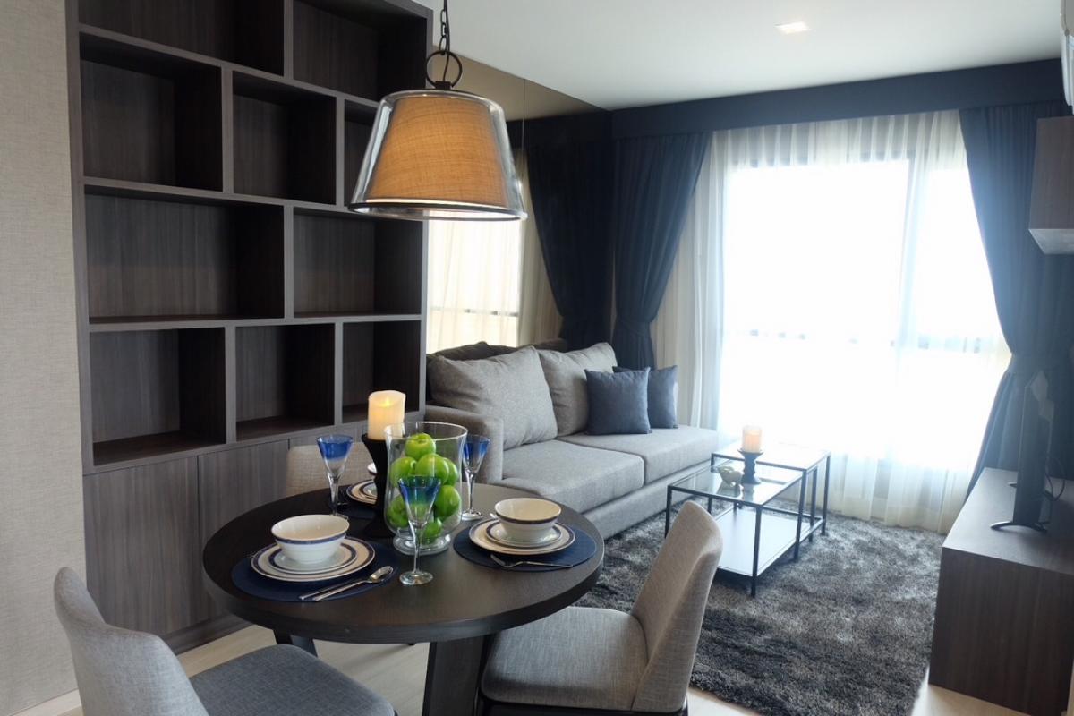 For RentCondoOnnut, Udomsuk : Life Sukhumvit 48 for rent 2 bedrooms unit modern decor