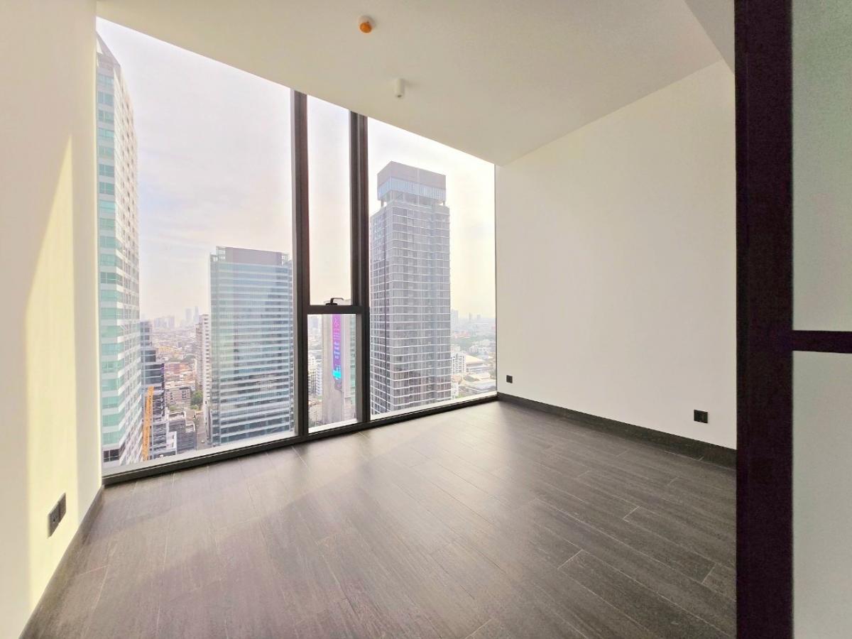 For SaleCondoSathorn, Narathiwat : Condo for sale, Tate Sathorn Twelve, near BTS Saint Louis, 100 m., 2 bedrooms, 2 bathrooms, area 92.14 sq m., 28th floor, special corner room, 180 degree view