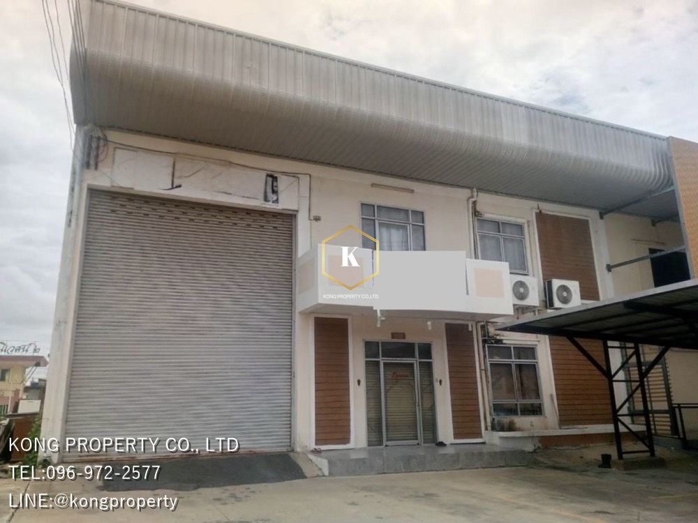 For SaleWarehouseSamut Prakan,Samrong : For rent, for sale, warehouse, Pracha Uthit, Khu Sang, Phra Samut Chedi, Samut Prakan, 850 sq m.