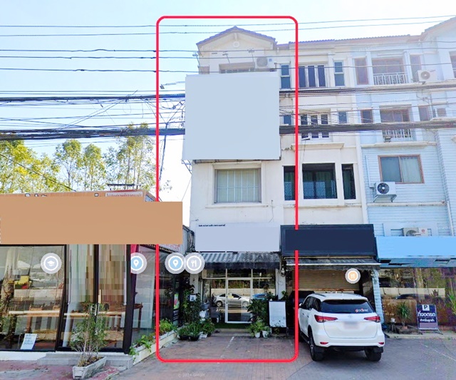 For RentShophouseRattanathibet, Sanambinna : The Walk Ratchaphruek 500m. Ex Massage Shop Commercial Building 4.5-storey Ruamrudee Inter School