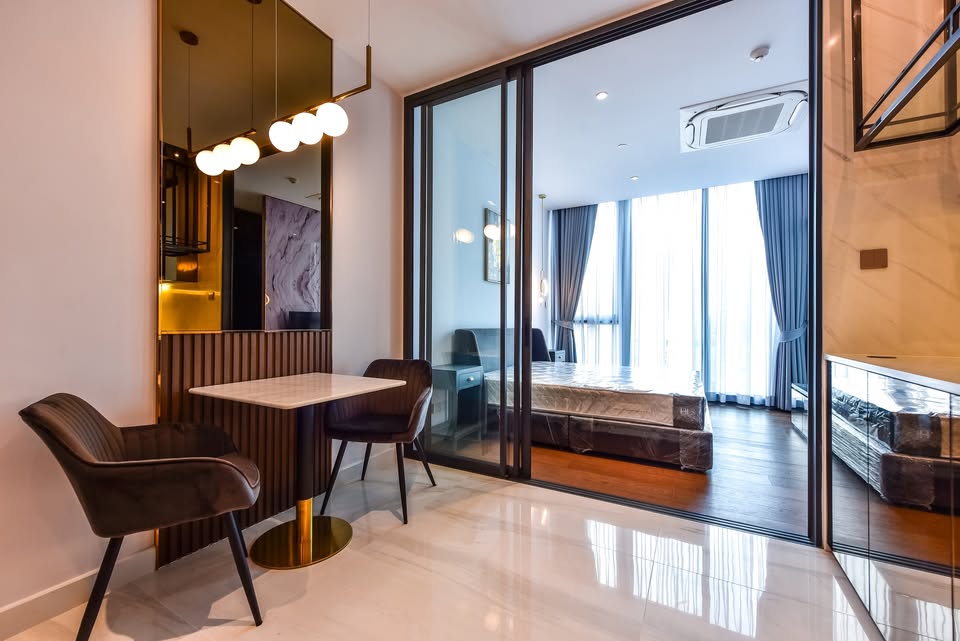 For RentCondoSathorn, Narathiwat : ⭐️ Supalai Icon Sathorn ⭐️ 1 BED 1 BATH 45 sq m. 23rd floor, luxury room for rent, fully furnished, ready to move in