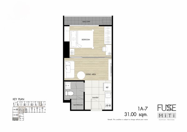 For RentCondoRatchadapisek, Huaikwang, Suttisan : 1023😊😍 For RENT, SELL For rent, sell 1 bedroom🚄near MRT Sutthisan🏢Fuse Miti Ratchada-Sutthisan🔔Area: 30.25 sq m.💲Rent: 12,000฿💲Sell: 3,200,000฿📞O99-5919653,065-9423251✅LineID:@sureresidence