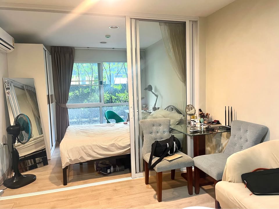 For SaleCondoRamkhamhaeng, Hua Mak : Condo for sale 1 Bed *with tenant* fully furnished, Tempo One Condo Ram-Rama 9, 2nd floor, size 30 sq m.