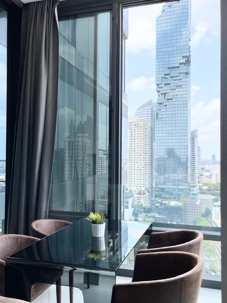 ให้เช่าคอนโดสีลม ศาลาแดง บางรัก : for rent Ashton silom//2b2b// 72 sq.m