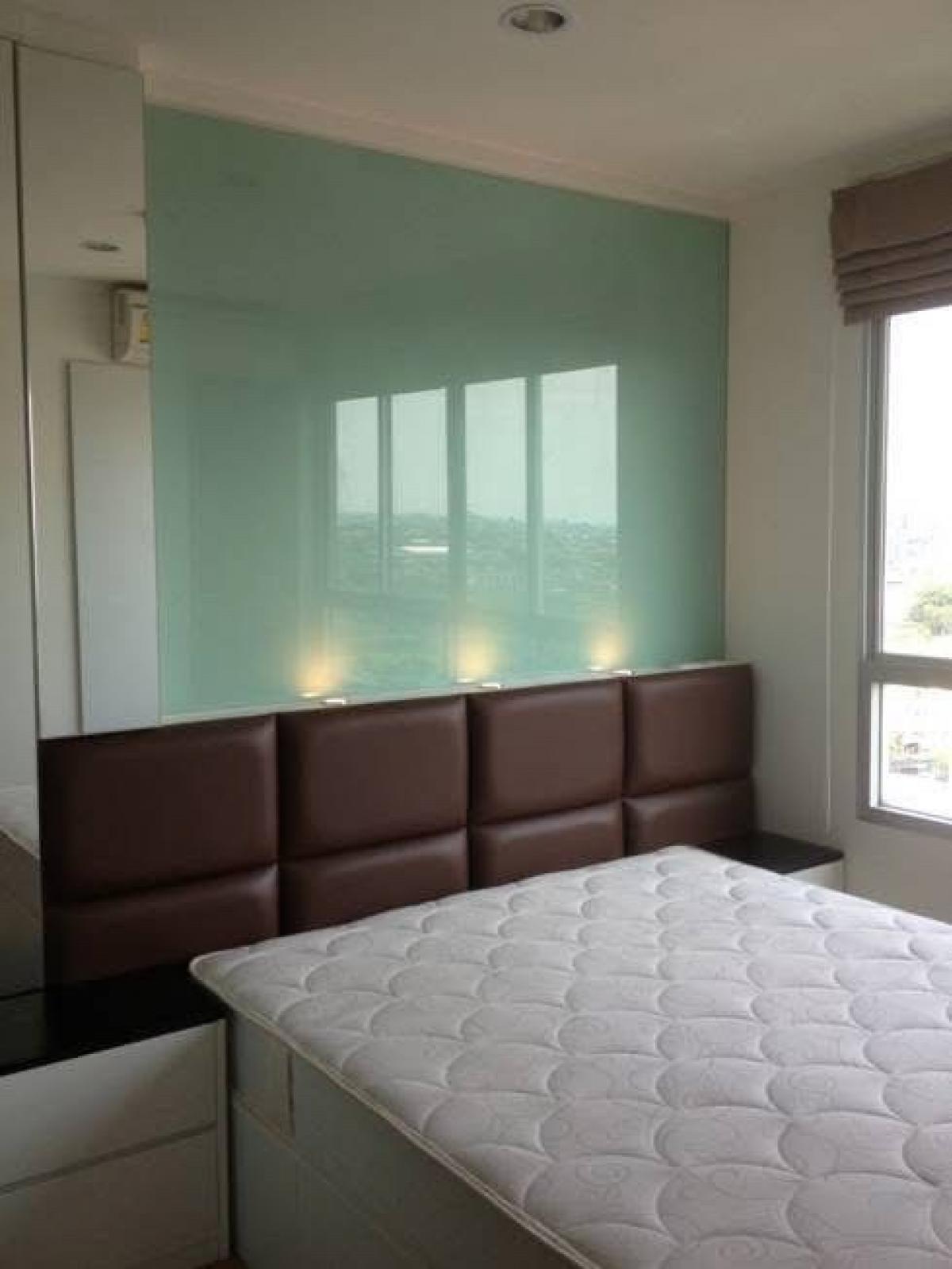 For RentCondoBangna, Bearing, Lasalle : For rent: Lumpini Ville Lasalle (Lumpini Ville Lasalle) 1 bedroom, 1 bathroom, 27.5 sq m., 9th floor, Building B, 9,000 baht