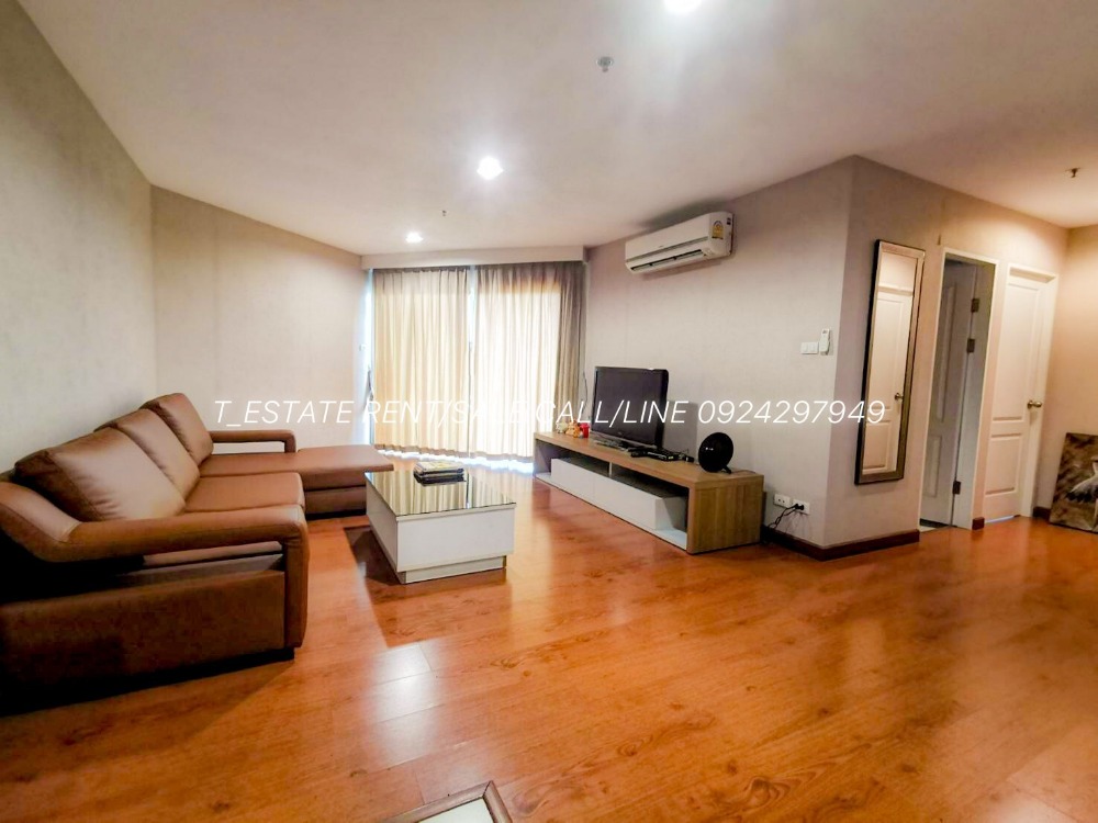 ให้เช่าคอนโดพระราม 9 เพชรบุรีตัดใหม่ RCA : FOR RENT Condo Belle Grand Rama9 Type 2Bedroom 1Bathroom 70sqm 21th D1