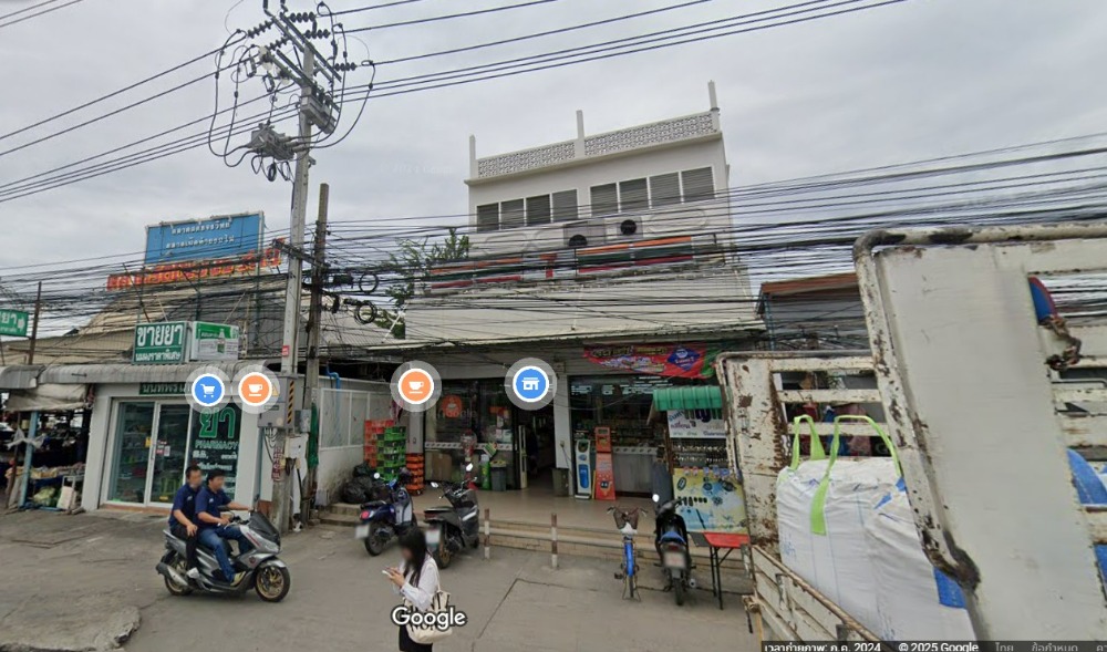 For SaleShophouseSamut Prakan,Samrong : Building with lease contract, 7-11, next to Khacharwit Fresh Market, Theparak, Bangplee