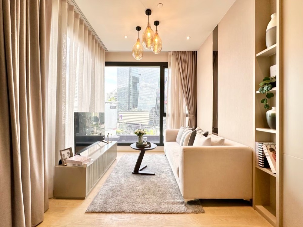 ขายคอนโดพระราม 9 เพชรบุรีตัดใหม่ RCA : 🔥Luxury condo for sale, fully furnished🔥Ashton Asoke-Rama 9 (1 bedroom, 42 sq m.) **10.49 million baht**