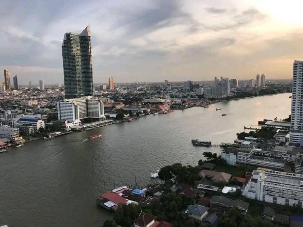 For SaleCondoSathorn, Narathiwat : Sale/Rent CHAPTER Charoennakorn Riverside | 2 BR | 79 sq.m.| Bangkok  Riverside