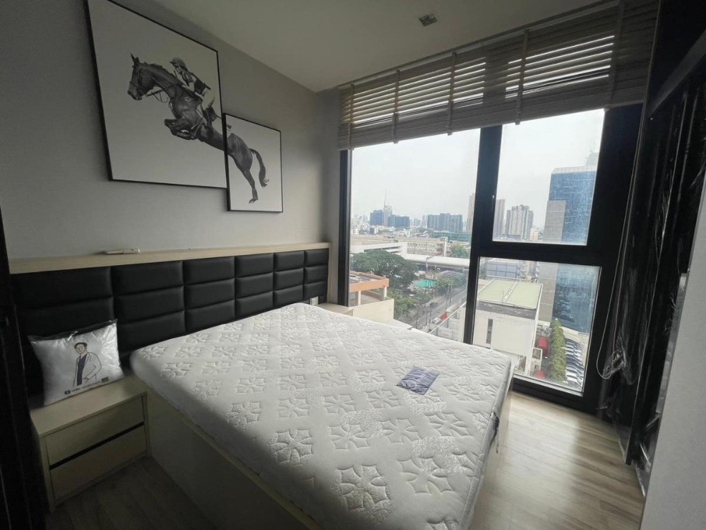 For RentCondoSapankwai,Jatujak : Condo for rent, The Line Jatujak-Mochit [The Line Jatujak-Mochit], beautiful room, good price, convenient travel, fully furnished, ready to move in immediately, make an appointment to view the room.