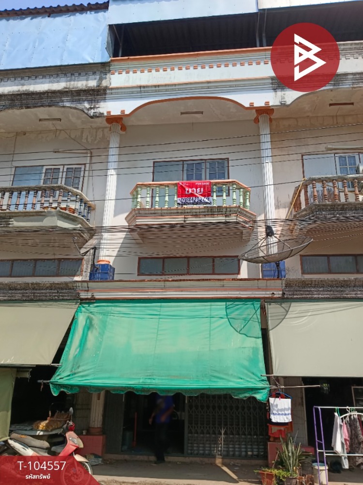 For SaleShophouseChanthaburi : Commercial building for sale, 2.5 floors, area 15.1 square wah, Khlung, Chanthaburi