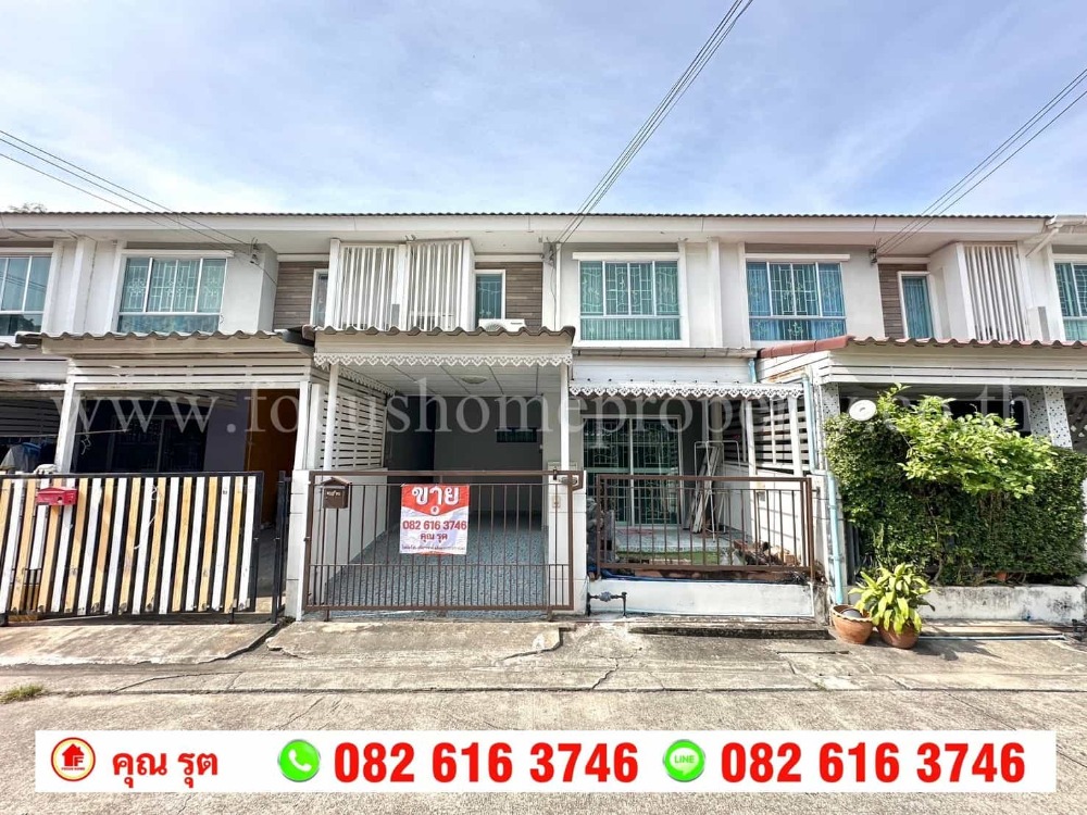 For SaleTownhousePathum Thani,Rangsit, Thammasat : For sale: Townhouse, Pruksa Ville 41/1 Bangkadi - Tiwanon