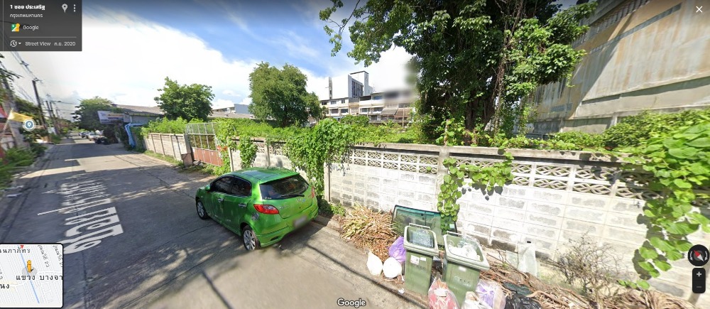 For SaleLandSukhumvit, Asoke, Thonglor : For sale, land near BTS Sukhumvit 101 Punnawitthi 15-17 325 sq m, on 2 sides of the road