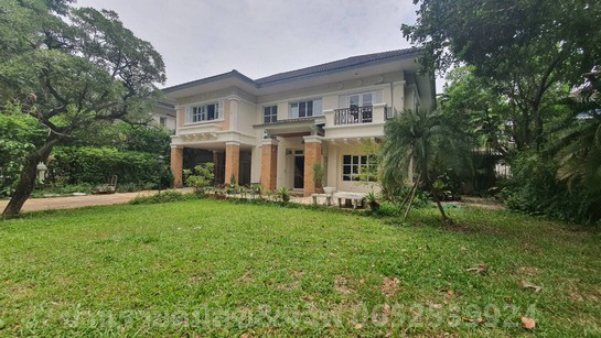 For RentHousePathum Thani,Rangsit, Thammasat : For rent and sale, 2-storey detached house, area 228 square wah, Rangsit Khlong 2, Rangsit-Nakhon Nayok Road, Saransiri Village, Khlong Song Subdistrict, Khlong Luang District, Pathum Thani