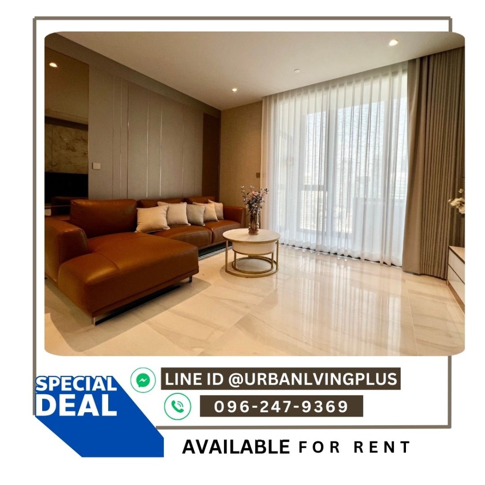 For RentCondoSathorn, Narathiwat : ( U20250203100 )  Tel/Line 096-2479369 ✨Supalai Icon Sathorn to rent 3 bedrooms, 2 bathroom High Floor Rare Item✨