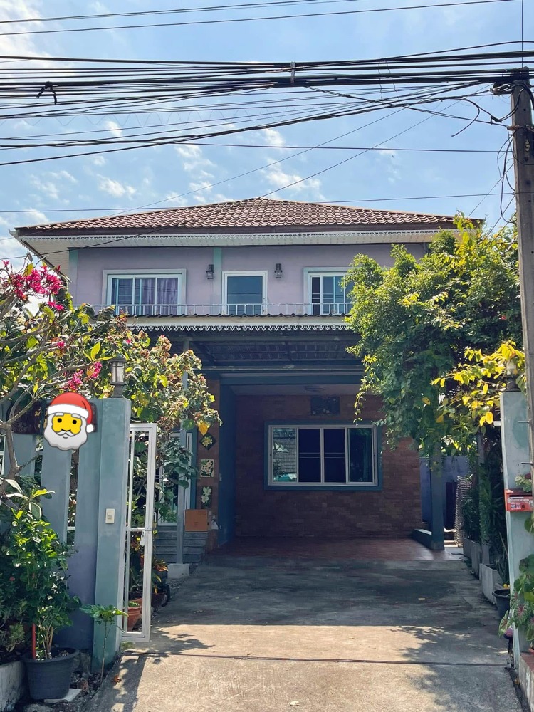 For RentHouseKaset Nawamin,Ladplakao : 🏡 2-storey detached house for rent in Sukhanthi Village, Soi Lat Phrao 62, spacious area 65 sq m, 4 bedrooms, 4 bathrooms, fully furnished kitchen