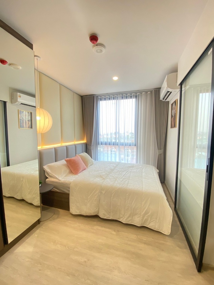 For RentCondoPathum Thani,Rangsit, Thammasat : ★ Nue Core khu khot ★ 23 sq m., 5th floor (studio), ★ near BTS Khu Khot ★ near Makro Food Service and Lotus ★ many amenities ★ Complete electrical appliances