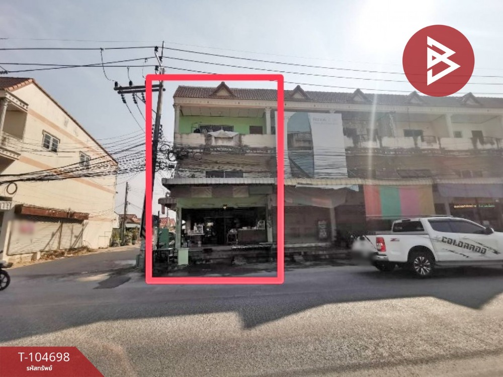 For SaleShophouseSriracha Laem Chabang Ban Bueng : For sale: 2 and a half storey commercial building, Wasana Village, Sriracha, Chonburi