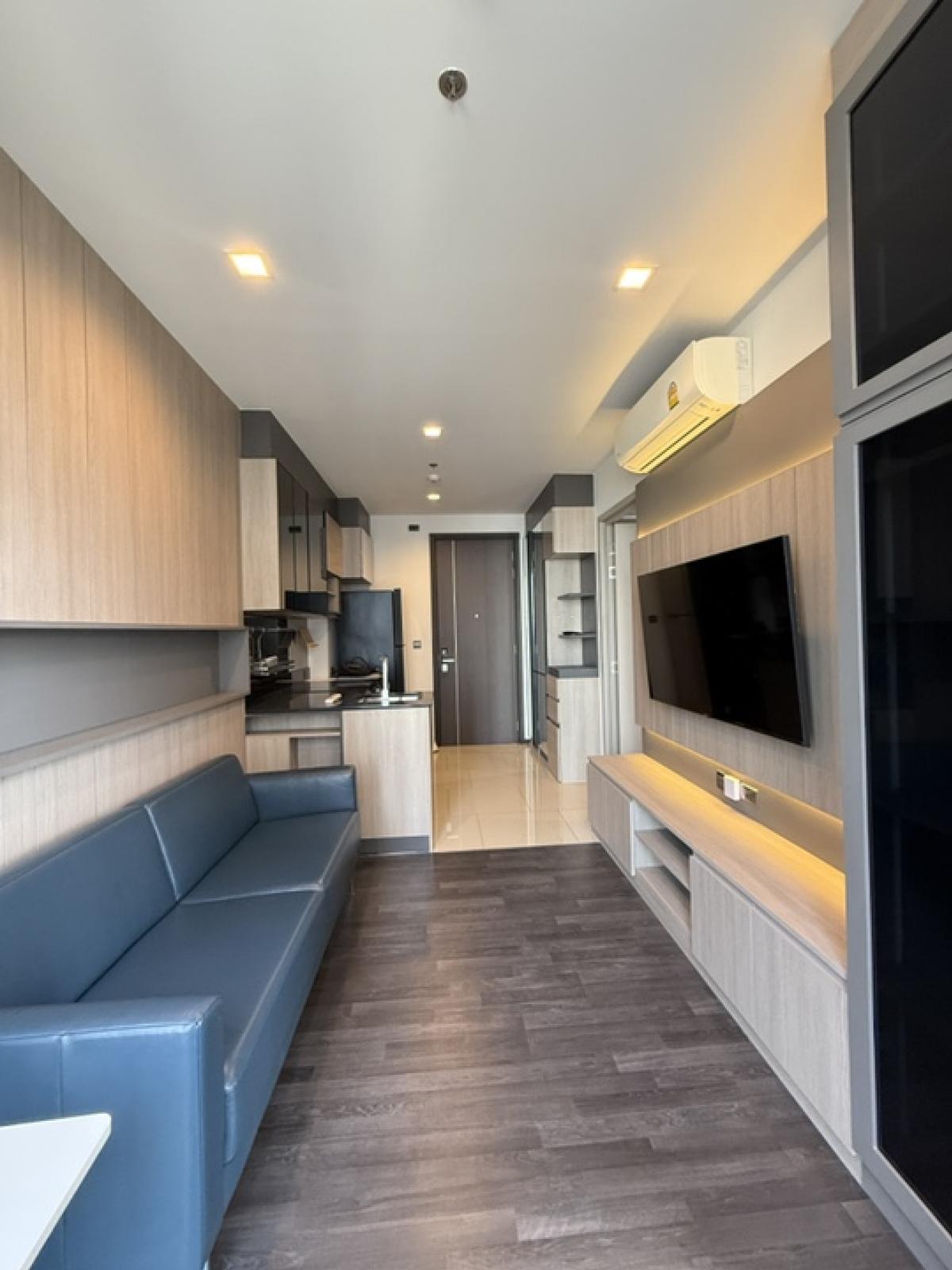 For RentCondoRama9, Petchburi, RCA : [💥𝐑𝐄𝐍𝐓 𝐍𝐎𝐖]The Line Asoke-Ratchada Beautiful condo with furniture, great location, ready to move in 🏢