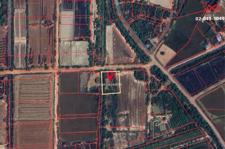 For SaleLandKamphaeng Phet : Land for sale, 1 rai 2 ngan, Wang Tabek, Phran Kratai, Kamphaeng Phet