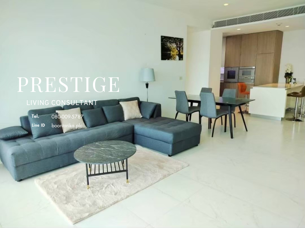 For RentCondoWitthayu, Chidlom, Langsuan, Ploenchit : 📌For RENT | 185 Rajadamri 2BR 131.4sqm 100,000 THB