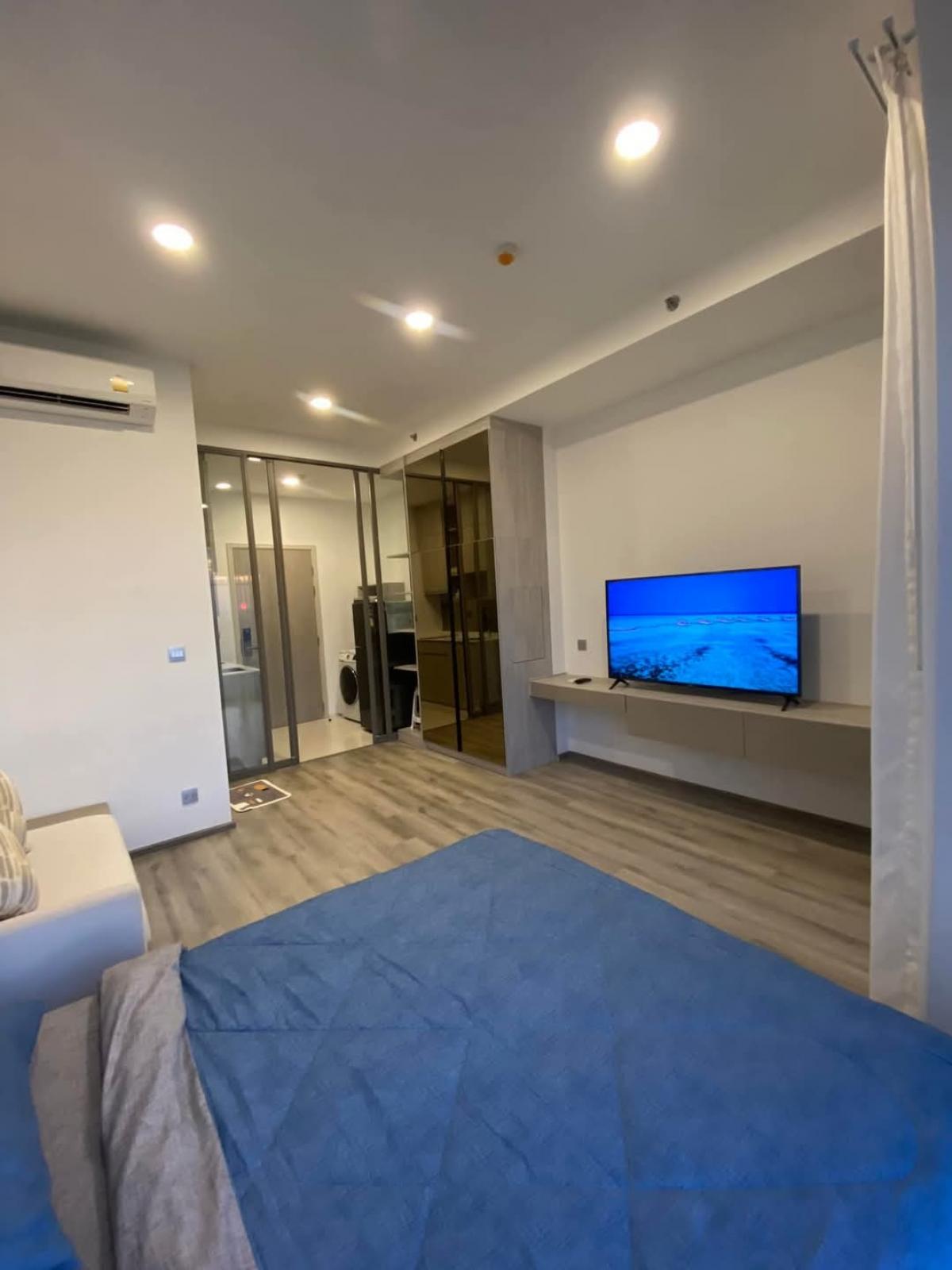 For SaleCondoKasetsart, Ratchayothin : Urgent 🔥 Selling condo Miti Chiva Kaset Station (Miti Chiva Kaset Station) Selling luxury condo in the city center, near BTS Kasetsart University, size 28 sq m., 12A floor, price 4.55 million, very good location.