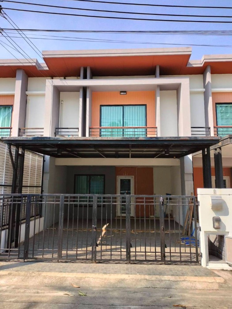 For RentHouseRama5, Ratchapruek, Bangkruai : For rent: 2-storey townhouse, Natura Trend Village (Rattanathibet-Ratchapruek), Nonthaburi