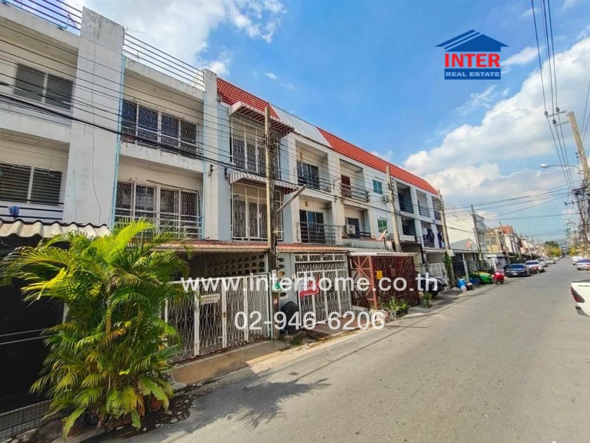 For SaleTownhouseRamkhamhaeng, Hua Mak : Urgent sale, 3-storey townhouse, Ramkhamhaeng